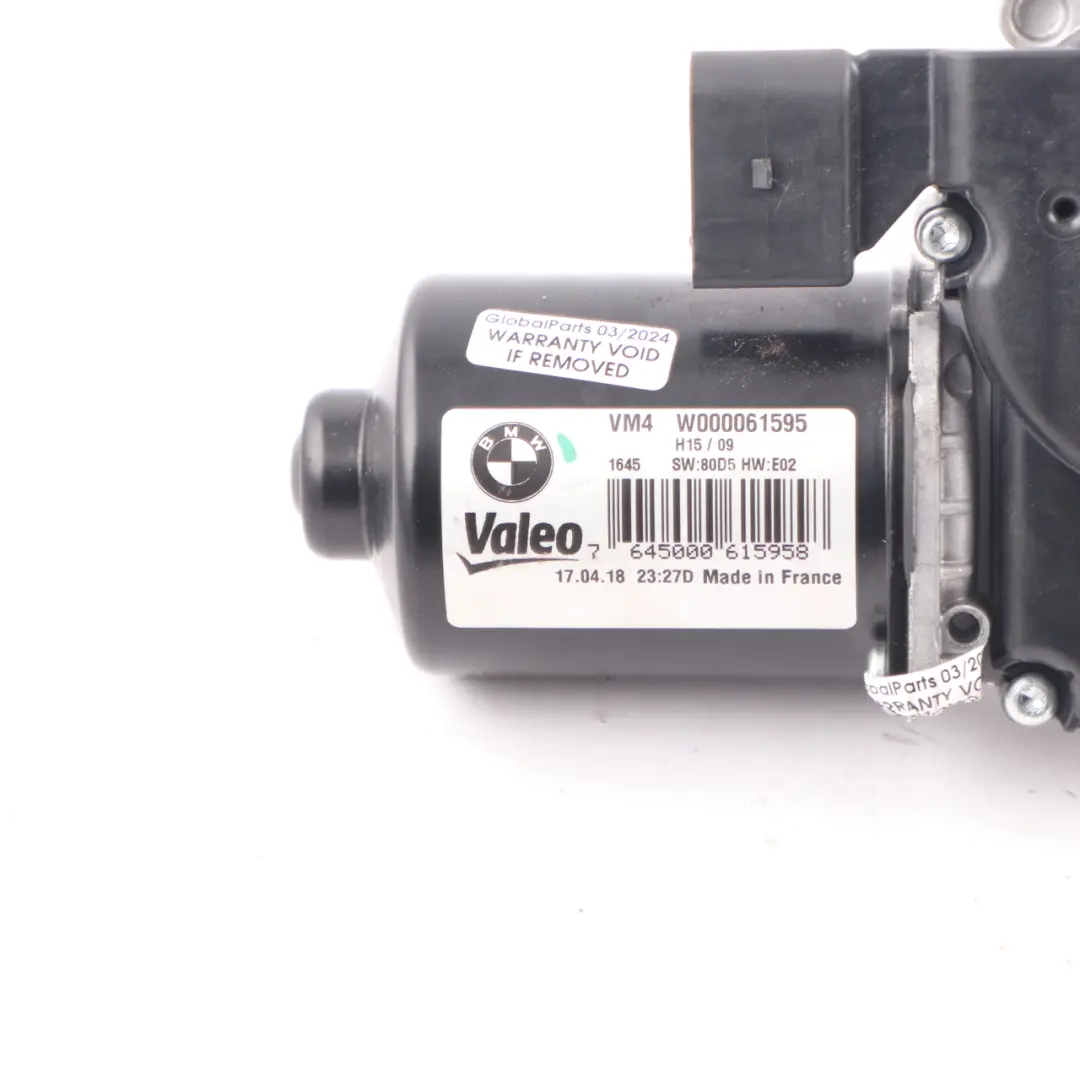 Front Windscreen Windshield Wiper System Motor Drive Unit to BMW G30 G31 with Part number 9851352 BMW G30 G31 Front Windscreen Windshield Wiper System Motor Drive Unit - SKU rhd-9851352-1 - Part number 9851352