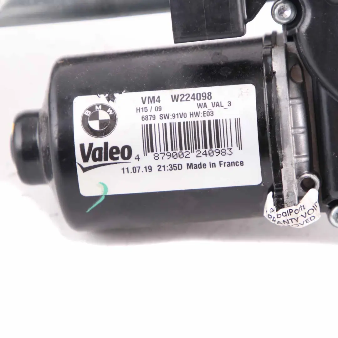 BMW G30 G31 Front Windscreen Motor Wiper System Linkage - SKU rhd-9851352 - Part number 9851352