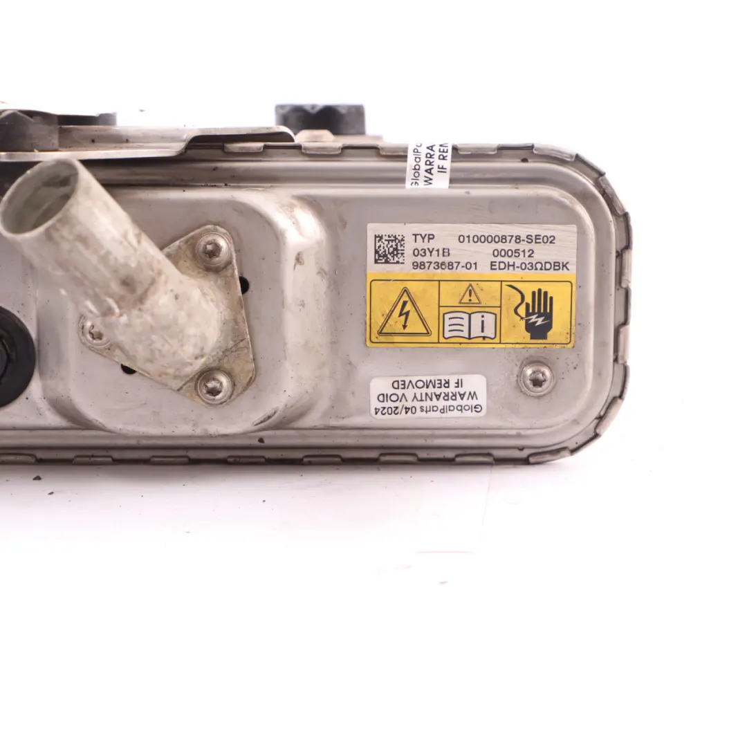 Water Heater BMW F45 Mini F60 Auxiliary Electrical Coolant to with Part number 9873687 Water Heater BMW F45 Mini F60 Auxiliary Electrical Coolant - SKU rhd-9873687 - Part number 9873687