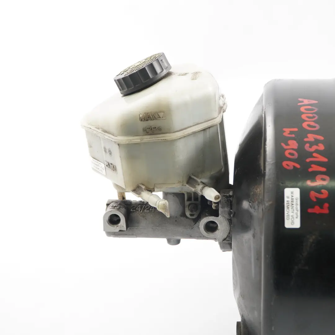 Mercedes-Benz Sprinter W906 Brake Booster Servo Master Cylinder A9064300308 to with Part number A0004311927 Mercedes-Benz Sprinter W906 Brake Booster Servo Master Cylinder A9064300308 - SKU rhd-A0004311927 - Part number A0004311927