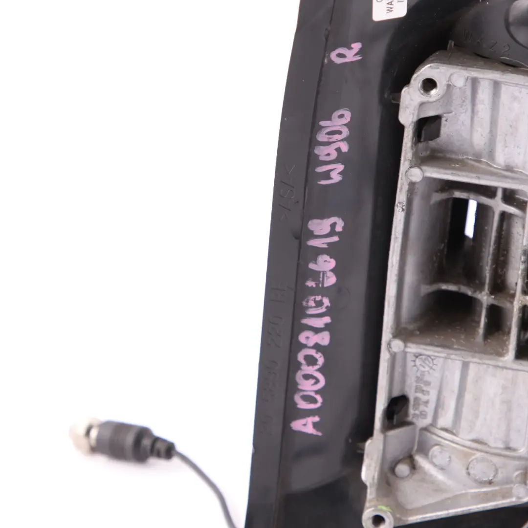 Wing Mirror Mercedes W906 Right O/S Camera Outside Door Black to with Part number A0008106619 Wing Mirror Mercedes W906 Right O/S Camera Outside Door Black - SKU rhd-A0008106619 - Part number A0008106619