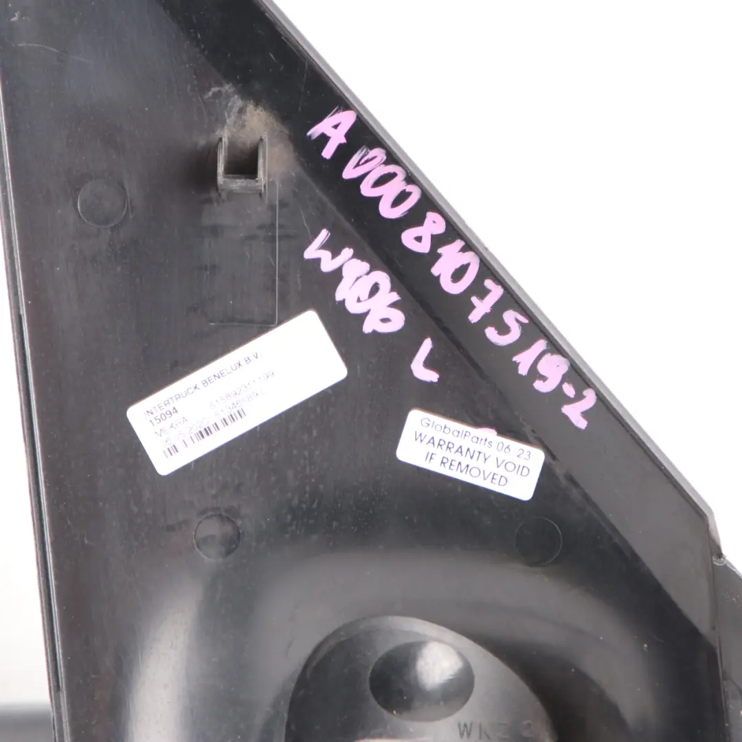 Wing Mirror Heated Door Left N/S Base Carrier Outside to Mercedes W906 with Part number A0008107519 Mercedes W906 Wing Mirror Heated Door Left N/S Base Carrier Outside - SKU rhd-A0008107519-2 - Part number A0008107519