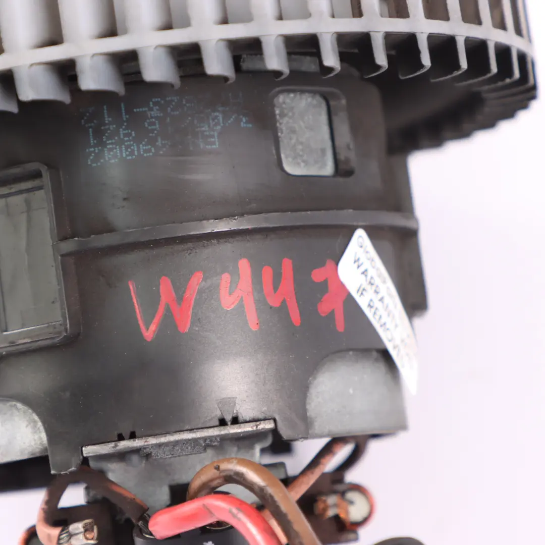Heater Blower Motor Fan Cooling Unit to Mercedes Vito W447 with Part number A0008300102 Mercedes Vito W447 Heater Blower Motor Fan Cooling Unit - SKU rhd-A0008300102 - Part number A0008300102