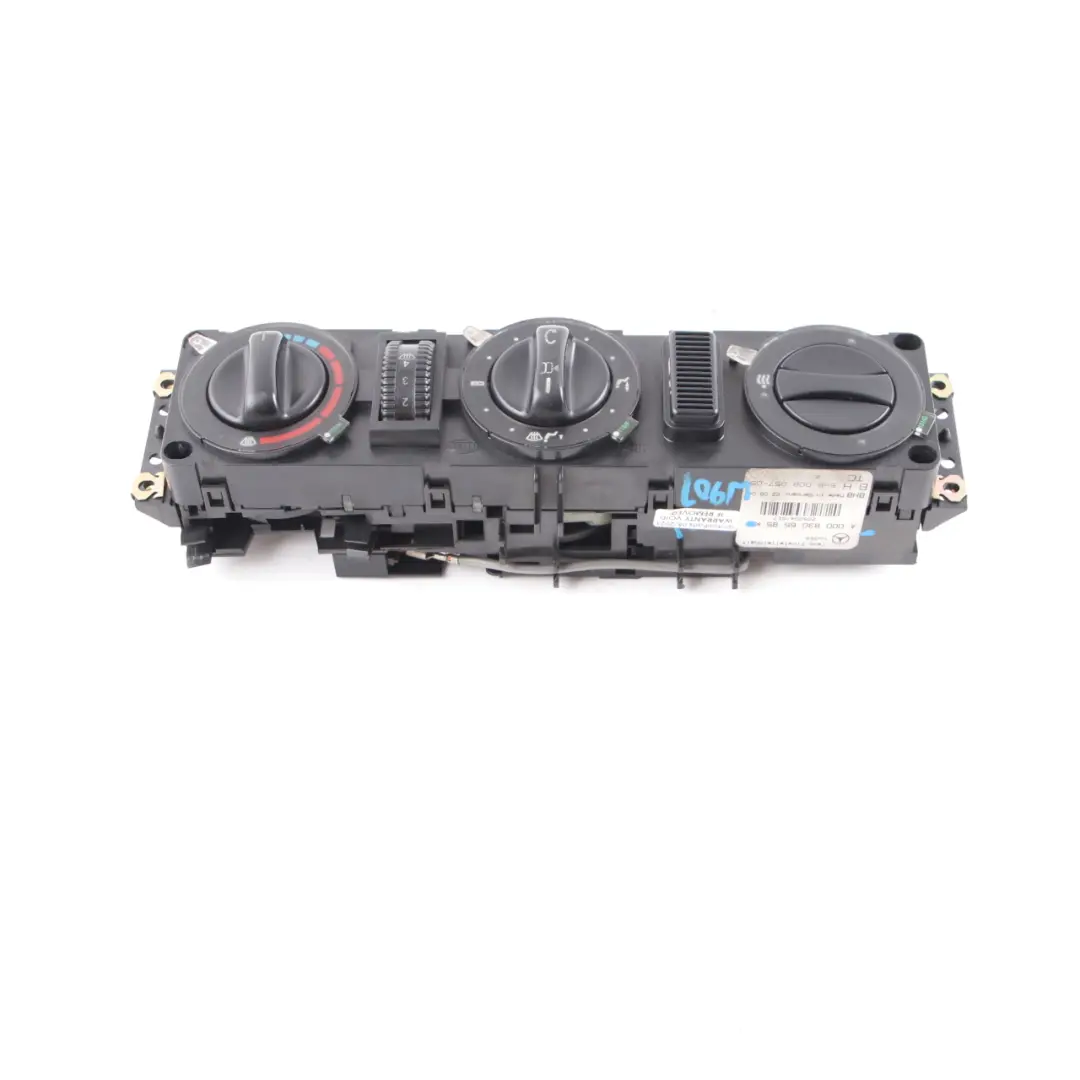 Mercedes W901 W903 Air Conditioning Panel Heater A/C Control - SKU rhd-A0008306585 - Part number A0008306585