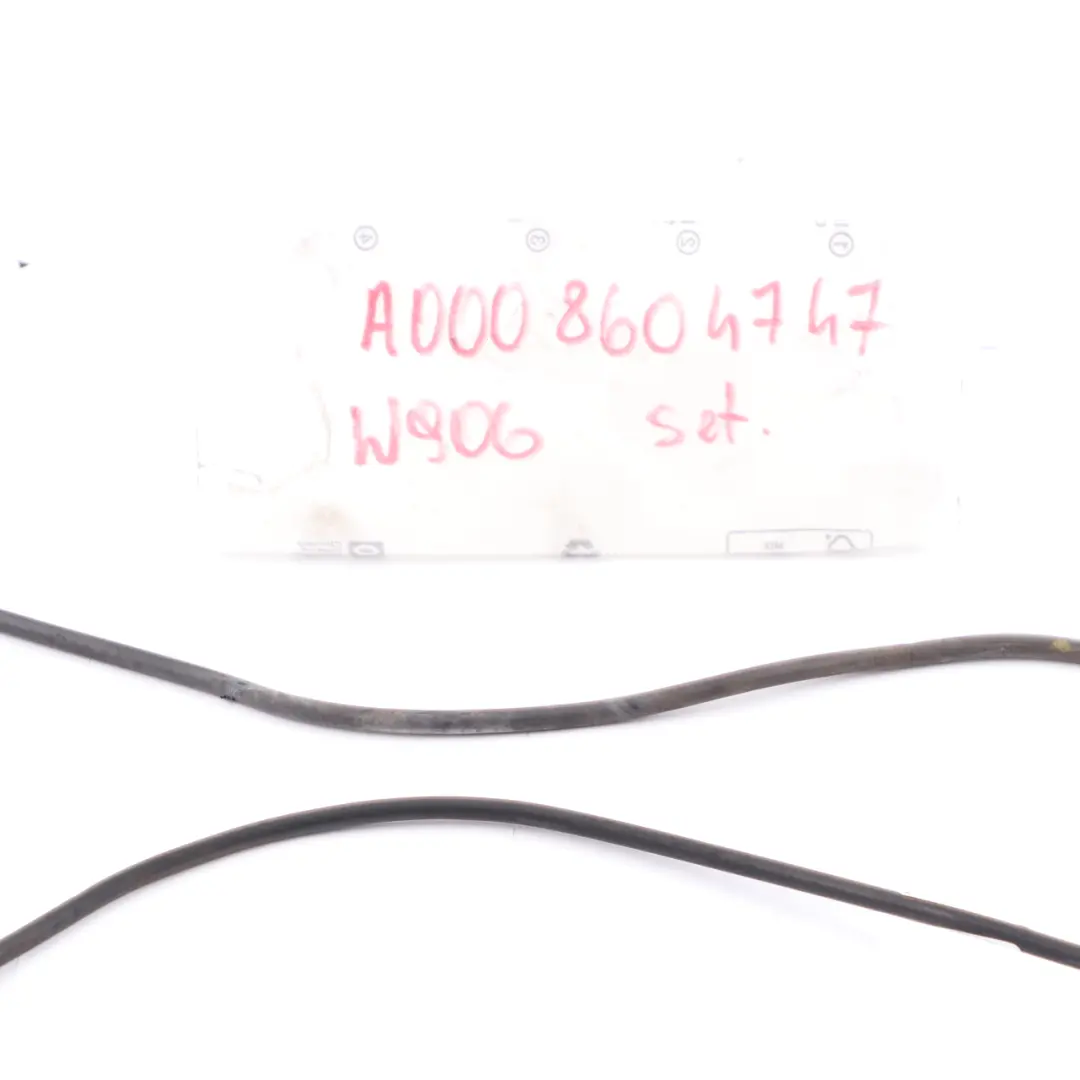 Washer Jet Hose Mercedes W906 W907 W910 Front Wash Pipe Line Set to with Part number A0008604747 Washer Jet Hose Mercedes W906 W907 W910 Front Wash Pipe Line Set - SKU rhd-A0008604747 - Part number A0008604747