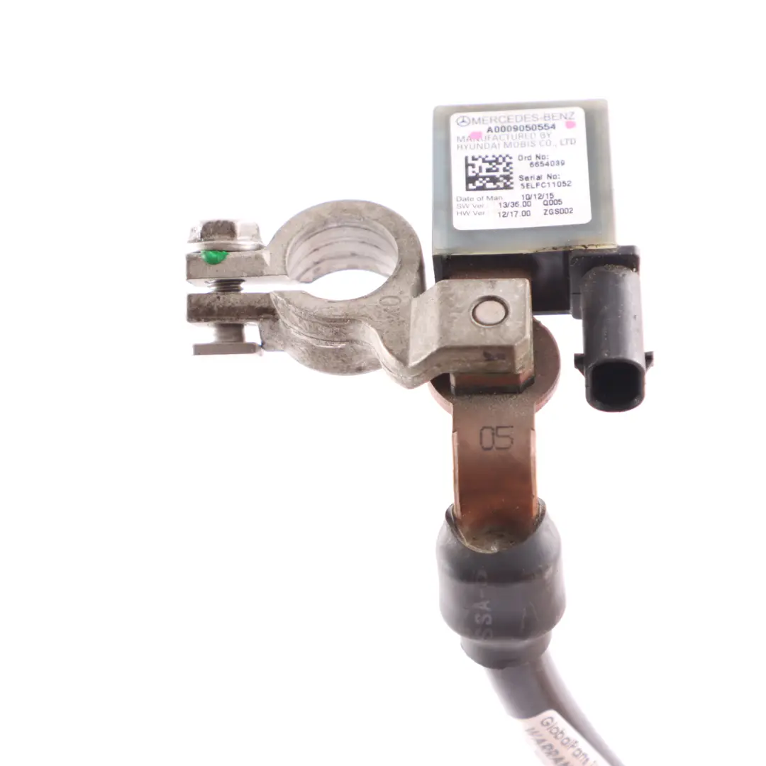 Sensor Mercedes W205 X253 Negative Minus Terminal Lead Cable to Battery with Part number A0009050554 Battery Sensor Mercedes W205 X253 Negative Minus Terminal Lead Cable - SKU rhd-A0009050554 - Part number A0009050554