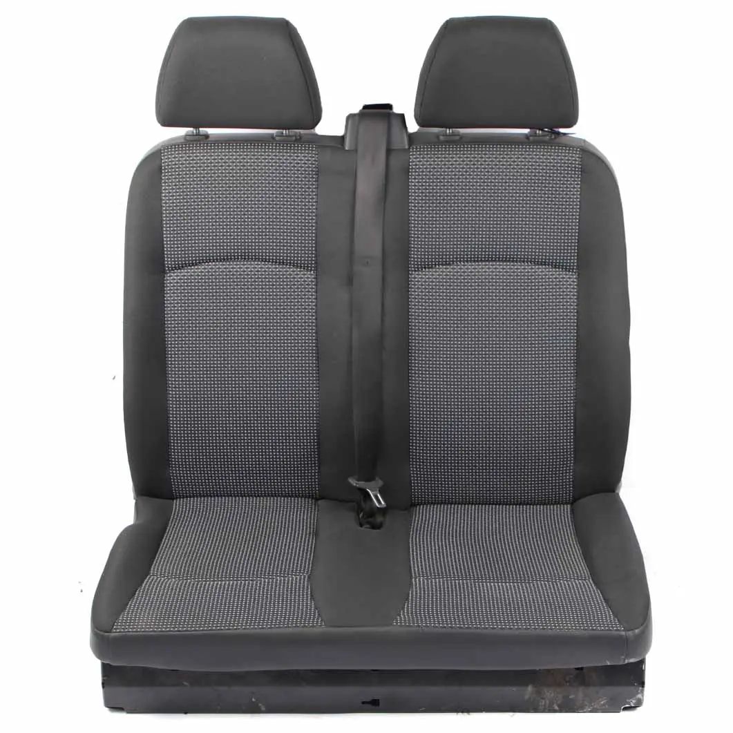  Front Seat Mercedes Vito W639 Left N/S Passenger Cloth Fabric Lima Black - SKU rhd-A0009101802 - Part number A0009101802