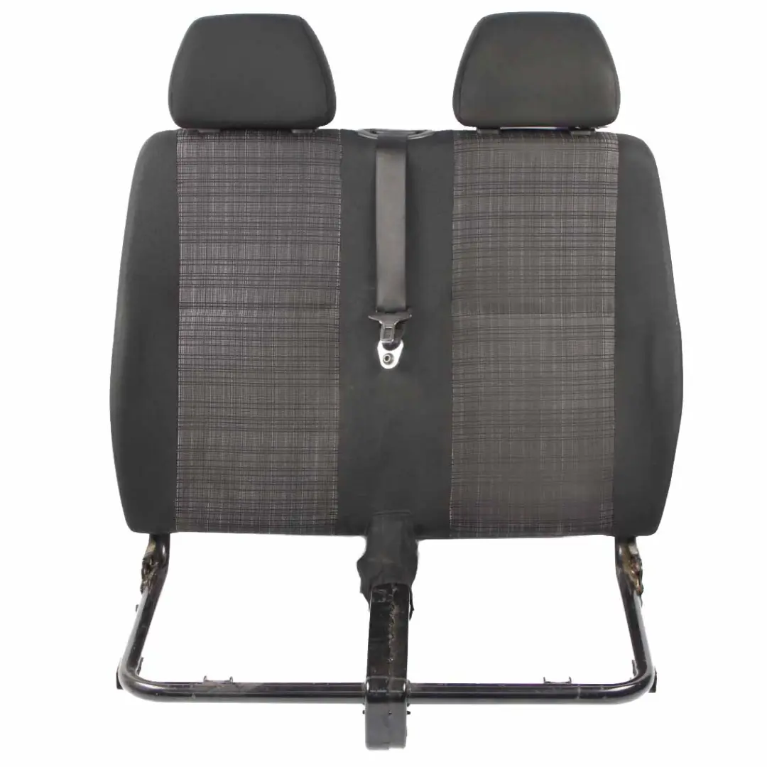 Front Seat Mercedes W906 Passenger Double Seat Left N/S Cloth Fabric Black Tunja to with Part number A0009102410 Front Seat Mercedes W906 Passenger Double Seat Left N/S Cloth Fabric Black Tunja - SKU rhd-A0009102410 - Part number A0009102410