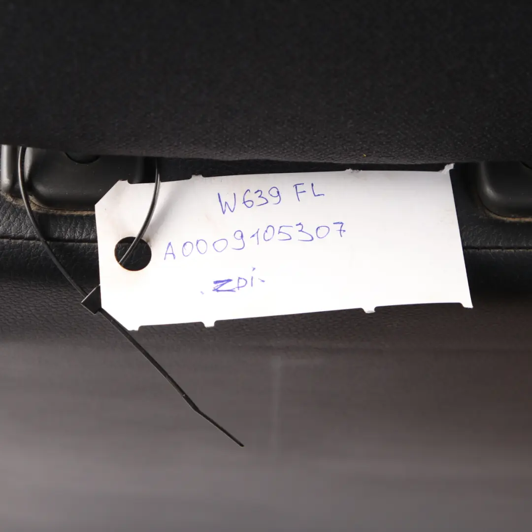  Mercedes-Benz Vito W639 Vordersitz Rechts Lehne Bezug Stoff Mateo Anthrazit - SKU rhd-A0009105307 - Teilenummer A0009105307