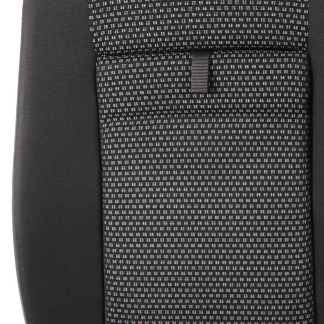  Front Seat Mercedes W906 Sprinter Double Left N/S Cloth Black Brasao Fabric - SKU rhd-A0009110467 - Part number A0009110467