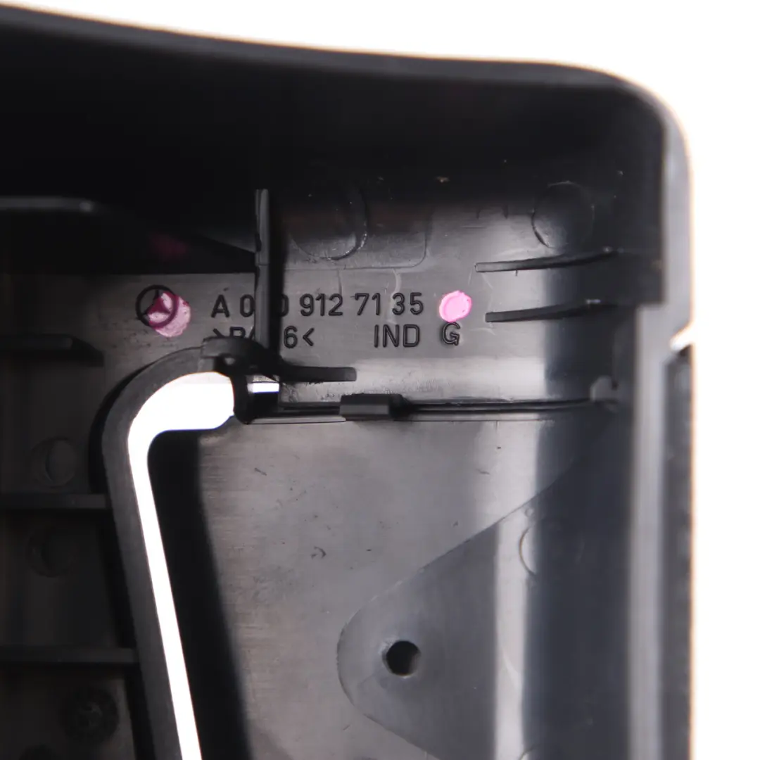 Belt Cover Driver Side Trim Panel Guide to Mercedes Vito W639 Seat with Part number A0009127135 Mercedes Vito W639 Seat Belt Cover Driver Side Trim Panel Guide - SKU rhd-A0009127135 - Part number A0009127135