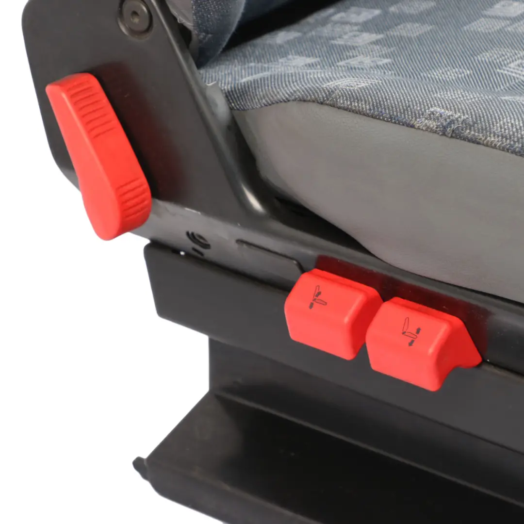 Front Seat Mercedes W901 Sprinter Single Right O/S Cloth Fabric Santos Black to with Part number A0029103632 Front Seat Mercedes W901 Sprinter Single Right O/S Cloth Fabric Santos Black - SKU rhd-A0029103632-1 - Part number A0029103632