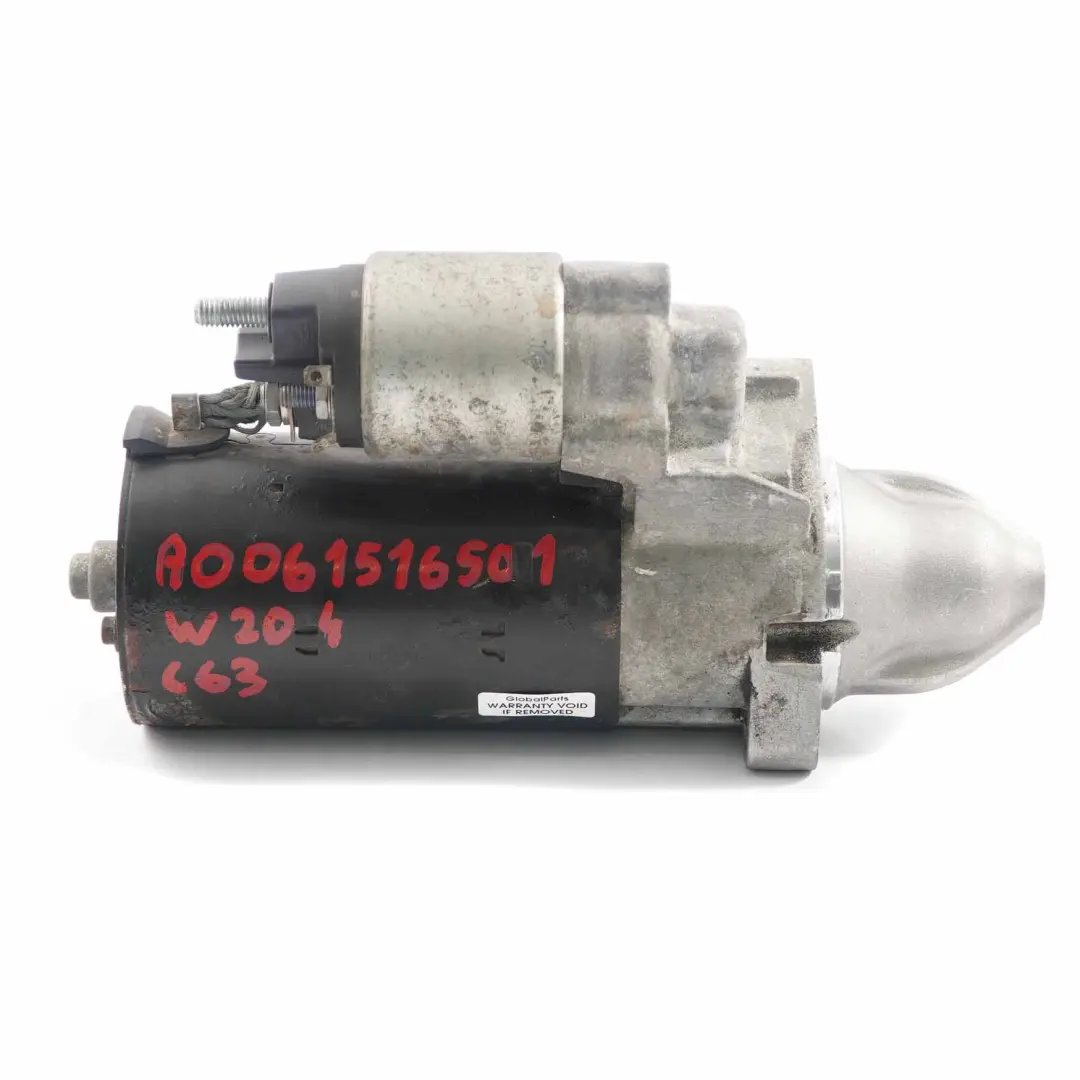 Starter Motor Mercedes W204 W212 C63 E63 AMG M156 Engine Starter to with Part number A0061516501 Starter Motor Mercedes W204 W212 C63 E63 AMG M156 Engine Starter - SKU rhd-A0061516501 - Part number A0061516501