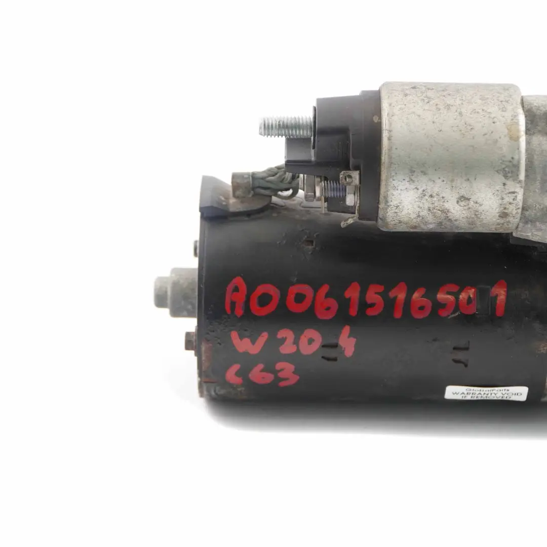  Starter Motor Mercedes W204 W212 C63 E63 AMG M156 Engine Starter - SKU rhd-A0061516501 - Part number A0061516501