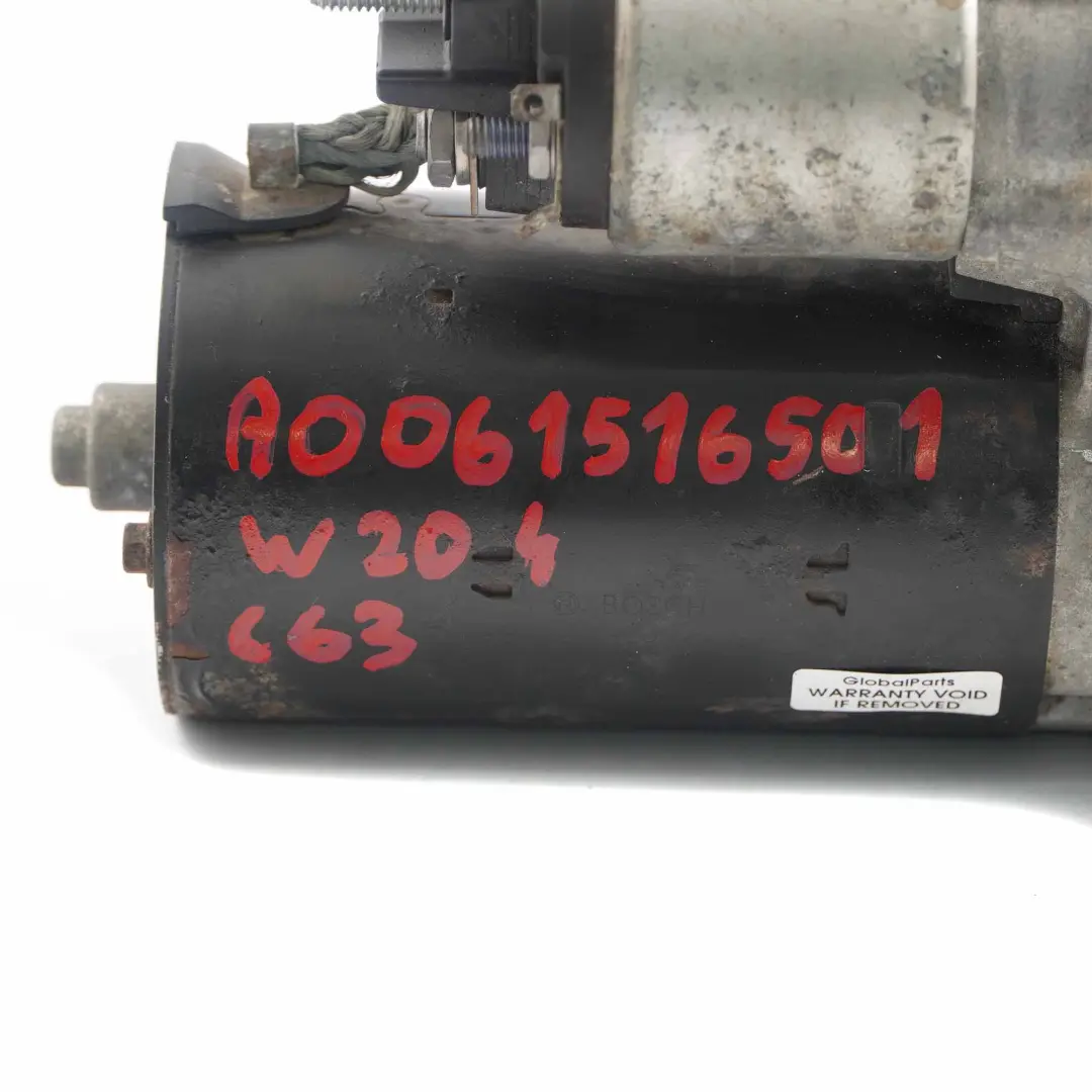  Starter Motor Mercedes W204 W212 C63 E63 AMG M156 Engine Starter - SKU rhd-A0061516501 - Part number A0061516501