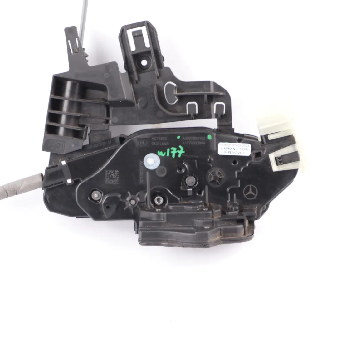 Door Lock Front Left N/S Latch Catch Mechanism to Mercedes W177 with Part number A0997203102 Mercedes W177 Door Lock Front Left N/S Latch Catch Mechanism - SKU rhd-A0997203102 - Part number A0997203102