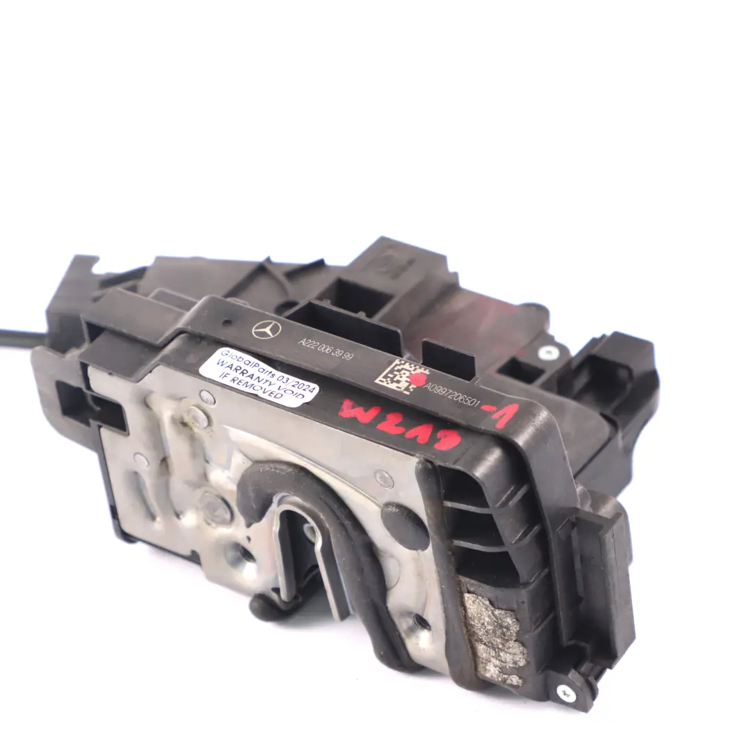 Mercedes W205 W213 Door Lock Latch Mechanism Actuator Front Left N/S A0997202100 - SKU rhd-A0997206501-1 - Part number A0997206501