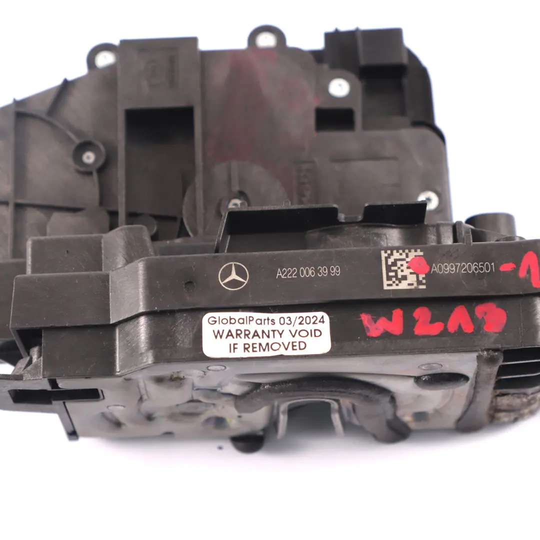 Mercedes W205 W213 Door Lock Latch Mechanism Actuator Front Left N/S A0997202100 - SKU rhd-A0997206501-1 - Part number A0997206501
