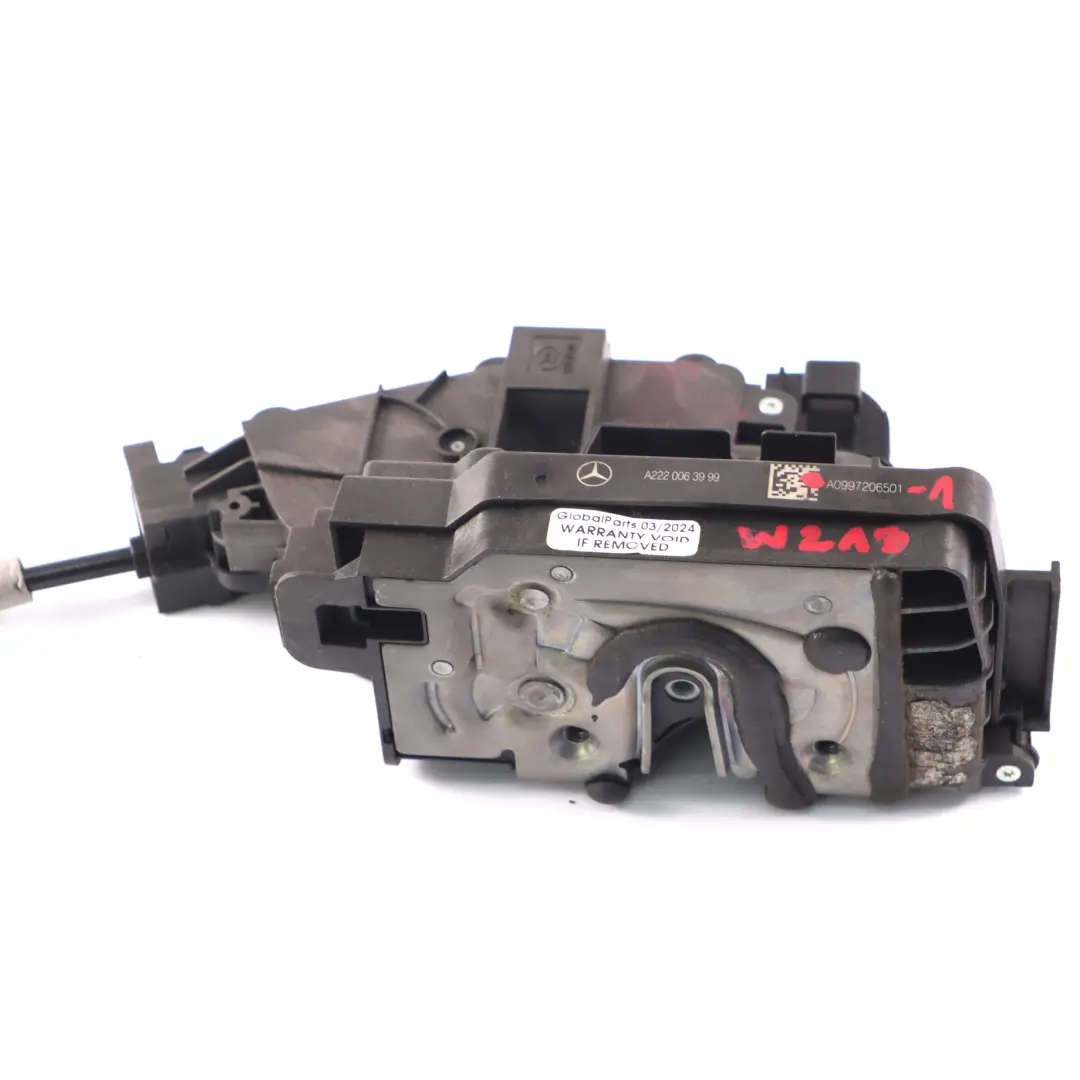 Mercedes W205 W213 Door Lock Latch Mechanism Actuator Front Left N/S A0997202100 - SKU rhd-A0997206501-1 - Part number A0997206501
