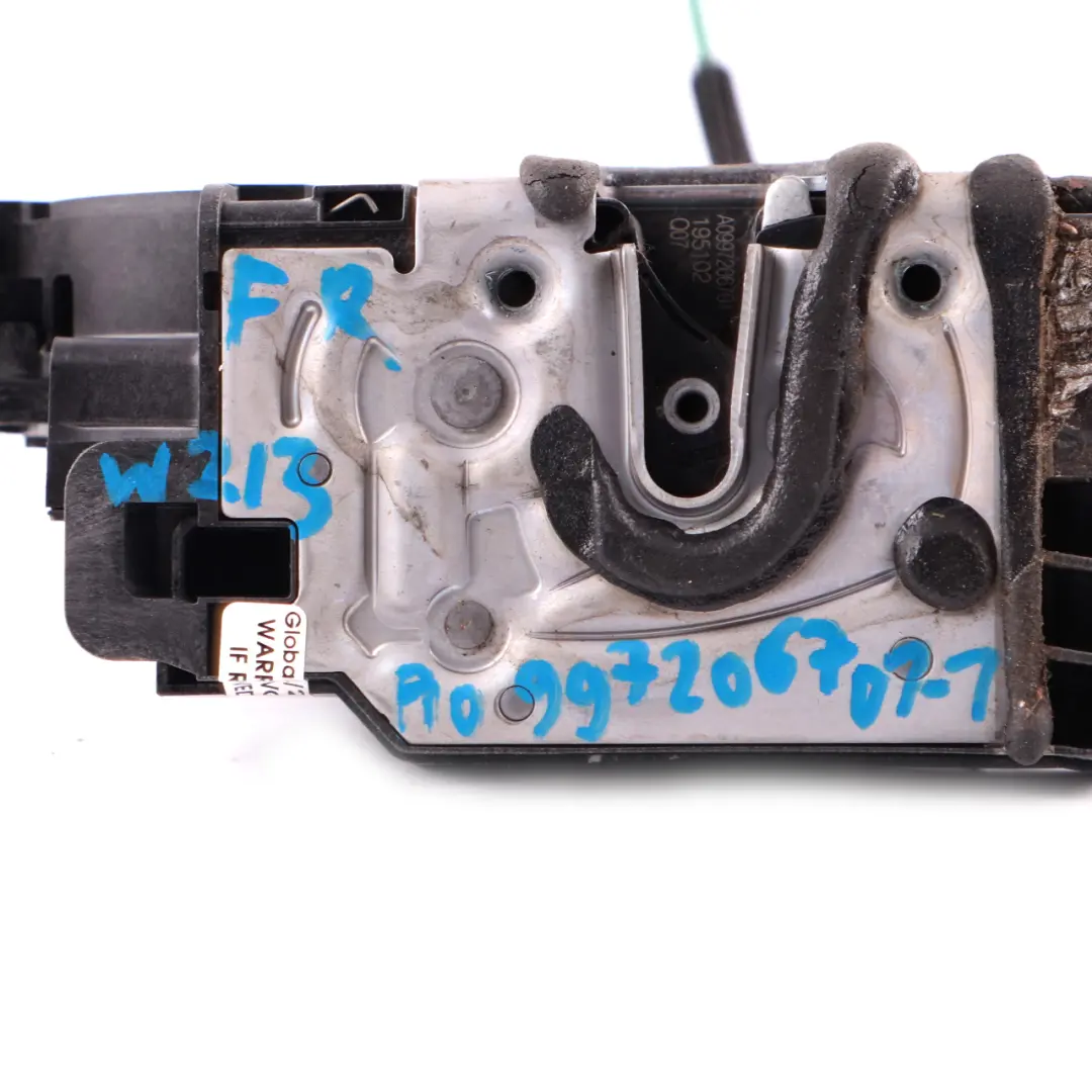 Door Lock Latch Mechanism Actuator Front Right O/S A2220063999 to Mercedes W213 with Part number A0997206701 Mercedes W213 Door Lock Latch Mechanism Actuator Front Right O/S A2220063999 - SKU rhd-A0997206701 - Part number A0997206701