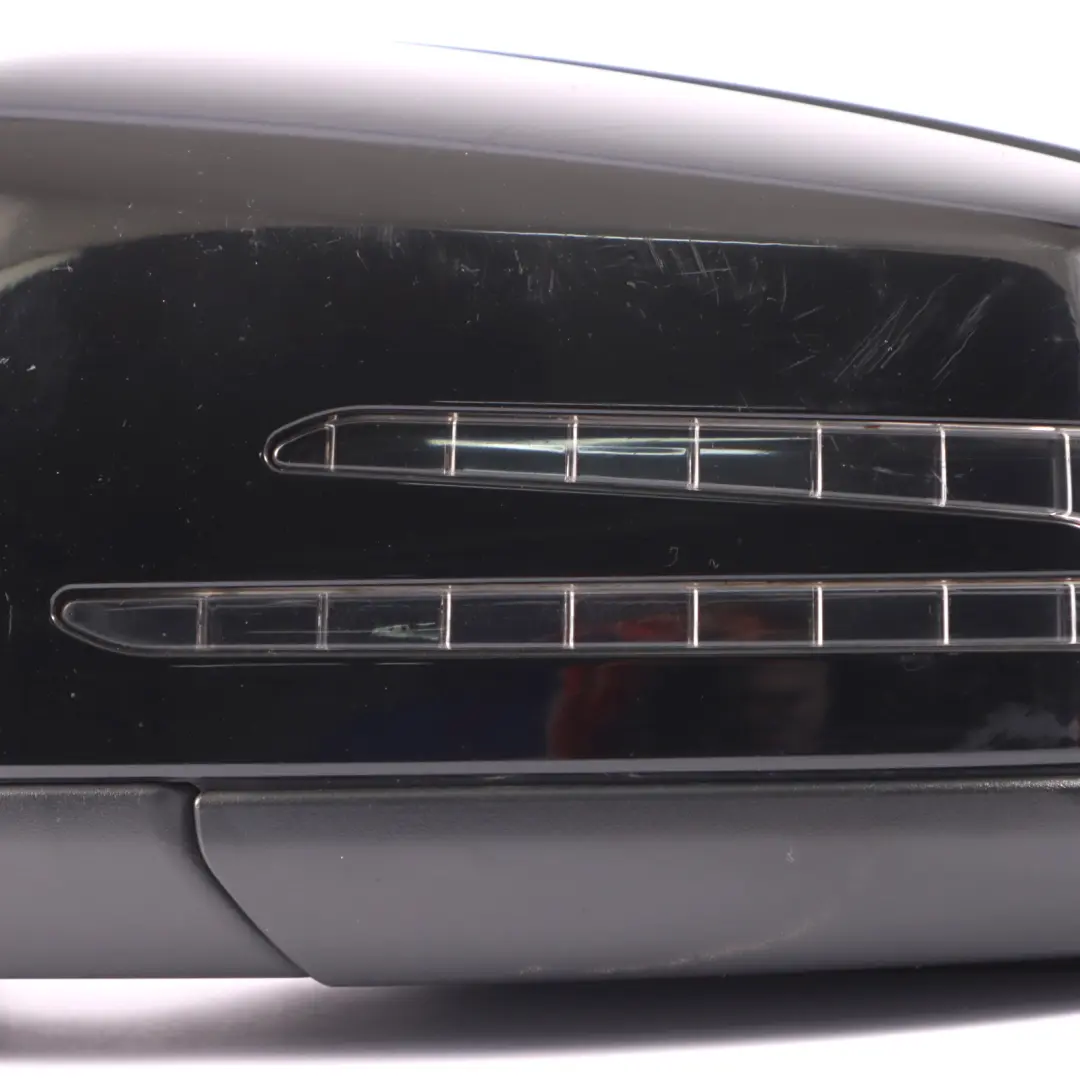 Mercedes C117 Wing Mirror Door Left N/S Outside Black - SKU rhd-A1178101500-BLK - Part number A1178101500