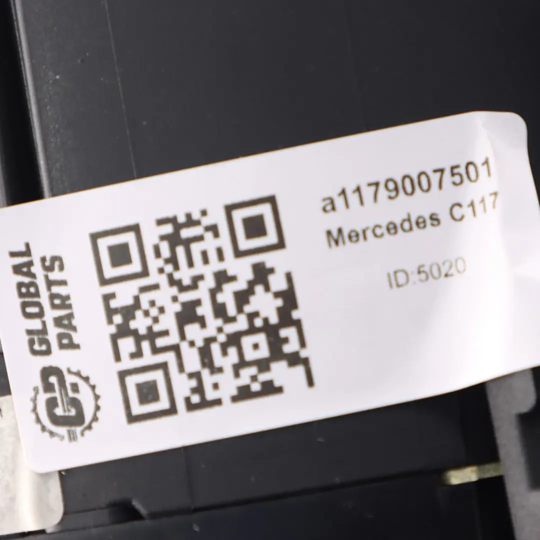 Instrument Cluster Speedo Clocks Meter Manual to Mercedes C117 Petrol with Part number A1179007501 Mercedes C117 Petrol Instrument Cluster Speedo Clocks Meter Manual - SKU rhd-A1179007501 - Part number A1179007501