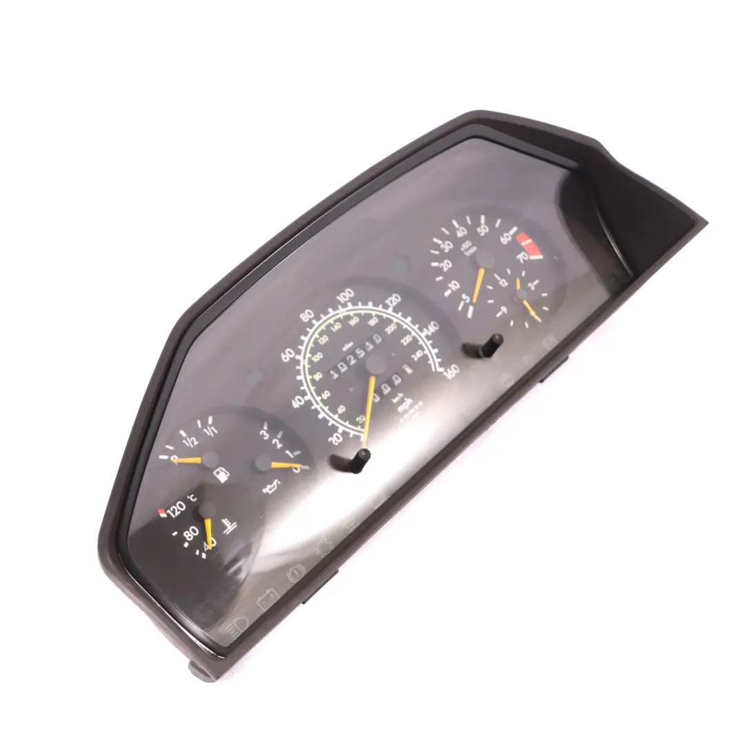 Instrument Cluster Speedo Meter Automatic to Mercedes W124 Petrol with Part number A1245431425 Mercedes W124 Petrol Instrument Cluster Speedo Meter Automatic - SKU rhd-A1245431425 - Part number A1245431425