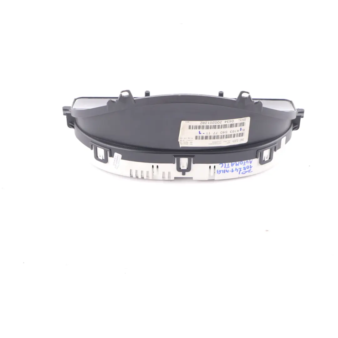 Instrument Cluster Speedo Clocks Automatic to Mercedes ML W163 Diesel with Part number A1635407711 Mercedes ML W163 Diesel Instrument Cluster Speedo Clocks Automatic - SKU rhd-A1635407711-1 - Part number A1635407711