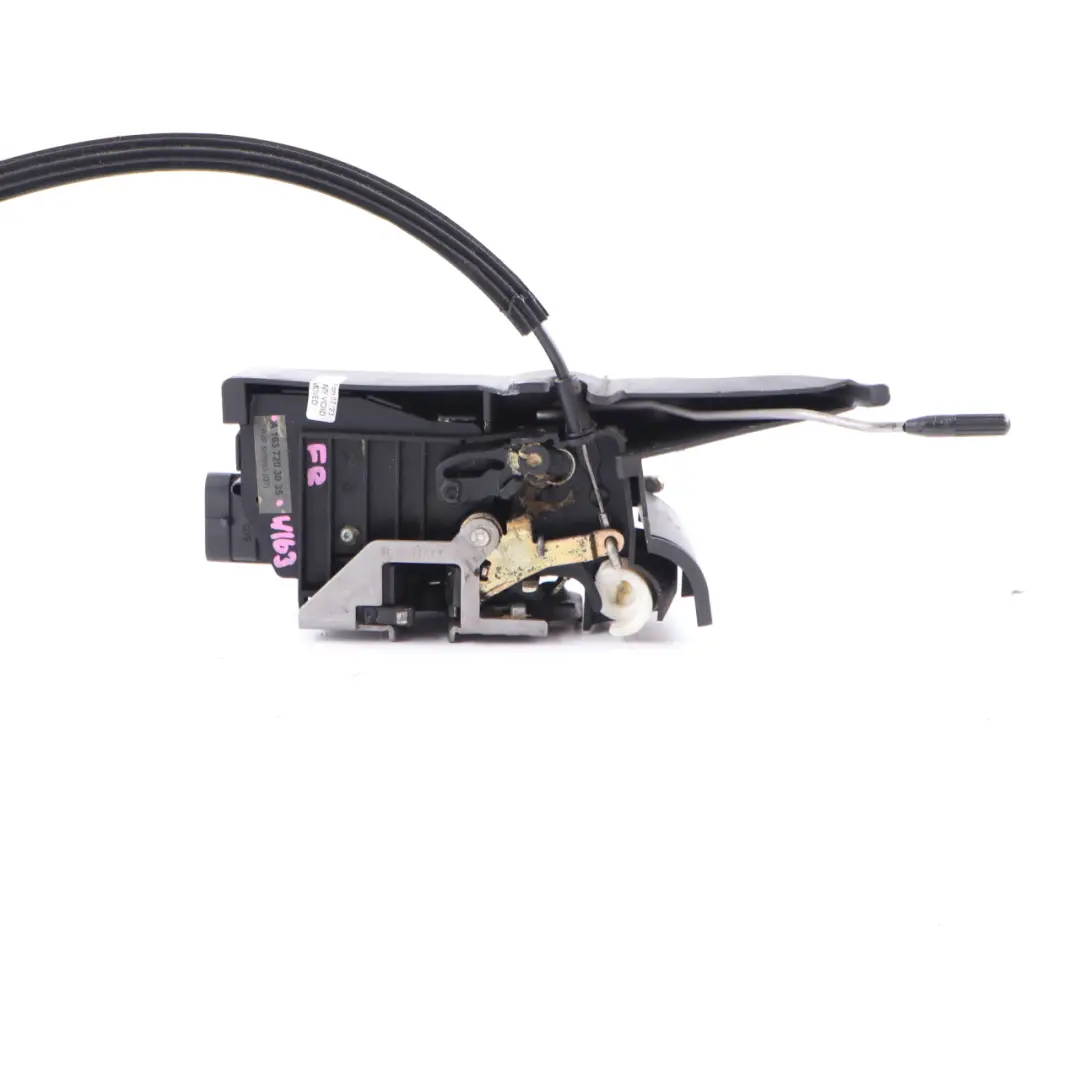 Door Lock Front Right O/S Latch Catch Mechanism to Mercedes ML W163 with Part number A1637203035 Mercedes ML W163 Door Lock Front Right O/S Latch Catch Mechanism - SKU rhd-A1637203035 - Part number A1637203035
