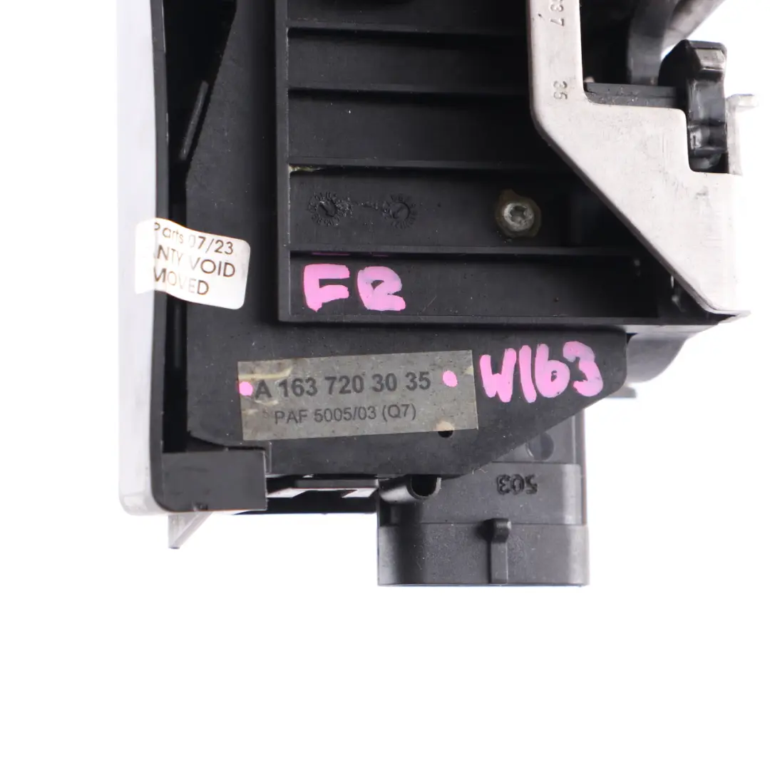 Door Lock Front Right O/S Latch Catch Mechanism to Mercedes ML W163 with Part number A1637203035 Mercedes ML W163 Door Lock Front Right O/S Latch Catch Mechanism - SKU rhd-A1637203035 - Part number A1637203035