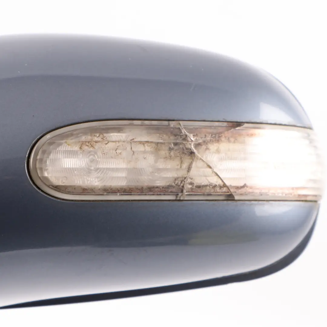 Mercedes ML W163 Wing Mirror Door Left N/S Power Fold Hydro Silver - 353 - SKU rhd-A1638103393-HYS - Part number A1638103393