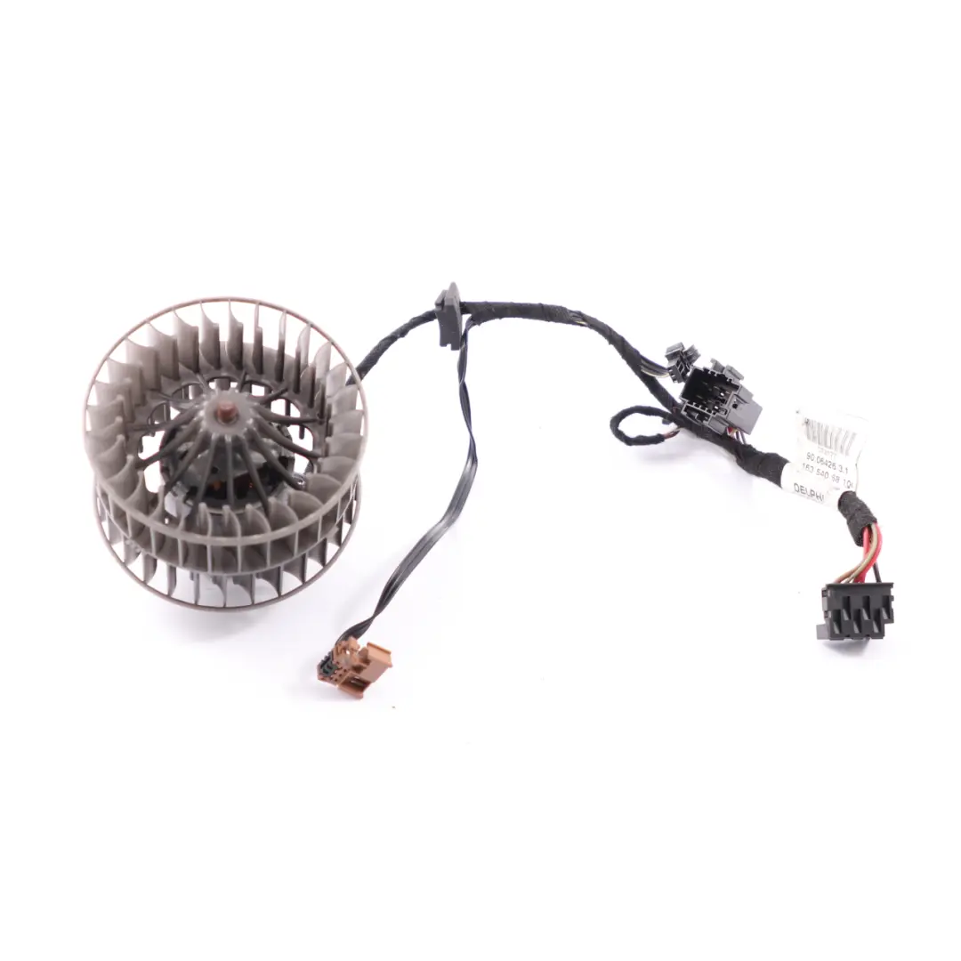 Heater Blower Motor Fan Unit to Mercedes ML W163 with Part number A1638204242 Mercedes ML W163 Heater Blower Motor Fan Unit - SKU rhd-A1638204242-1 - Part number A1638204242