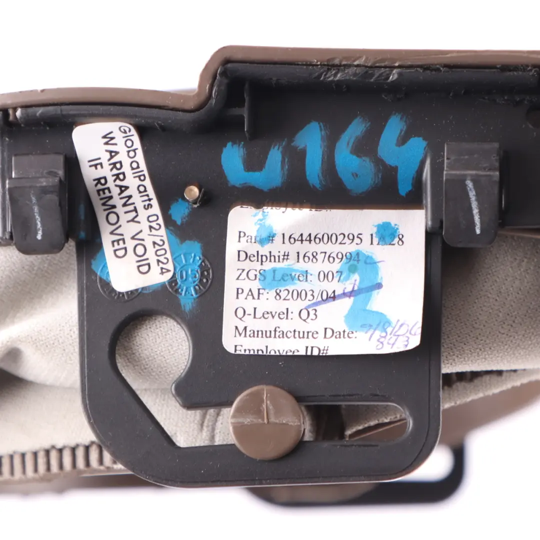 Steering Column Jacket Tube Cover Panel Dark Java 1A28 to Mercedes W164 with Part number A1644600295 Mercedes W164 Steering Column Jacket Tube Cover Panel Dark Java 1A28 - SKU rhd-A1644600295-2 - Part number A1644600295