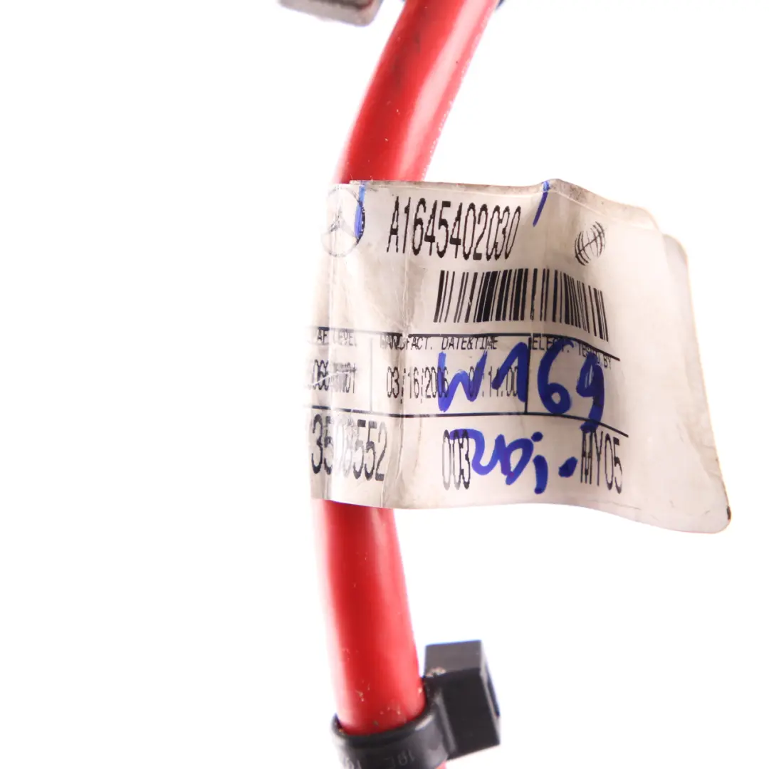 Mercedes ML W164 Battery Line Lead Wiring Harness Cable Positive - SKU rhd-A1645402030 - Part number A1645402030