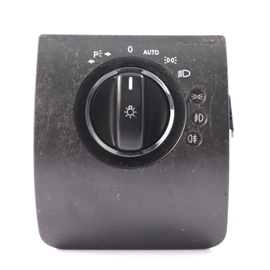 Mercedes ML W164 Headlight Light Switch Unit Button Panel Black - SKU rhd-A1645450504 - Part number A1645450504