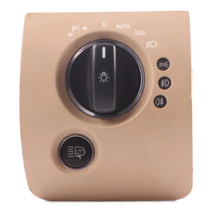 Headlight Light Switch Unit Button Panel Beige to Mercedes ML W164 with Part number A1645450704 Mercedes ML W164 Headlight Light Switch Unit Button Panel Beige - SKU rhd-A1645450704 - Part number A1645450704