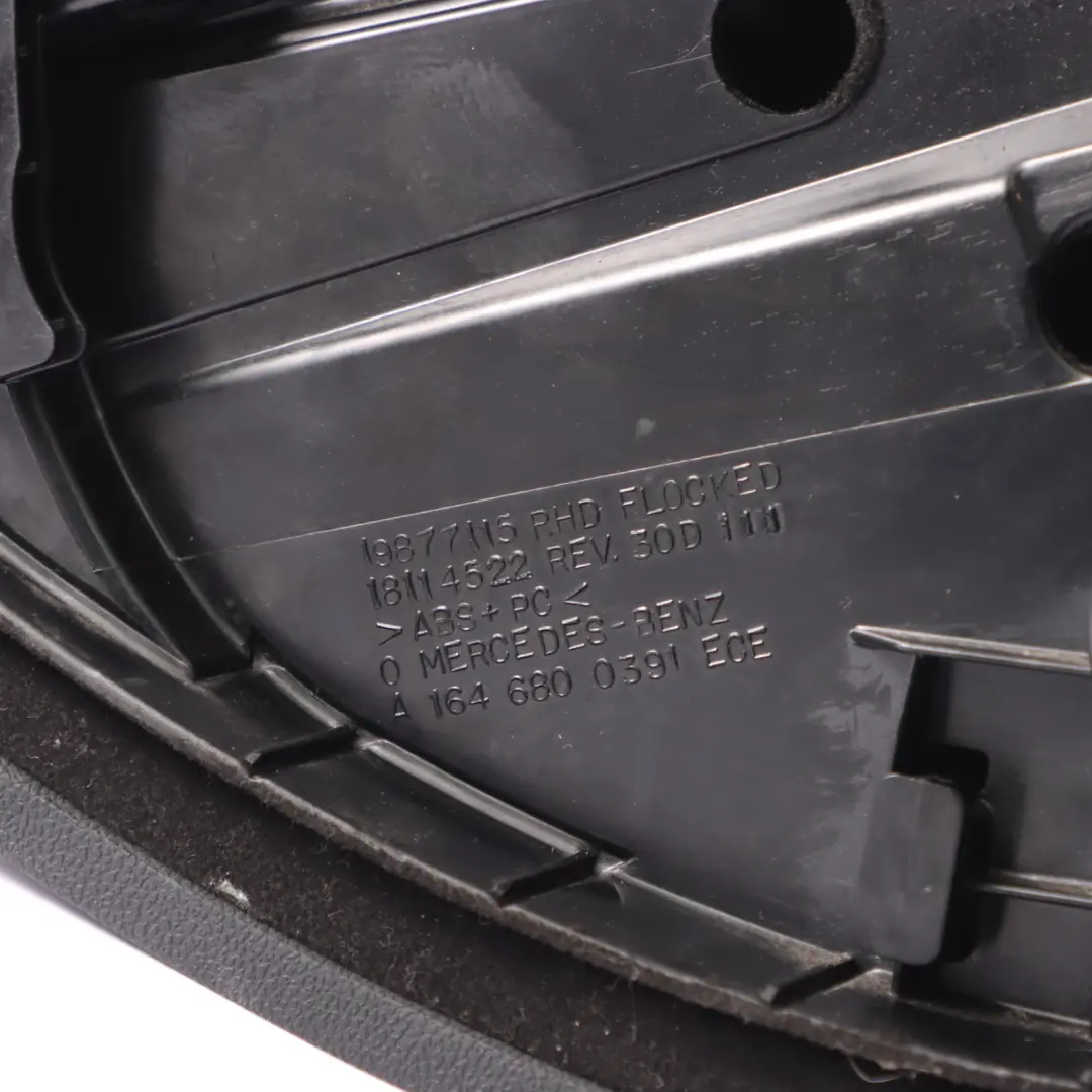 Glove Box Dashboard Storage Glovebox Black A1646800391 to Mercedes W164 with Part number A1646800291 Mercedes W164 Glove Box Dashboard Storage Glovebox Black A1646800391 - SKU rhd-A1646800291-4 - Part number A1646800291