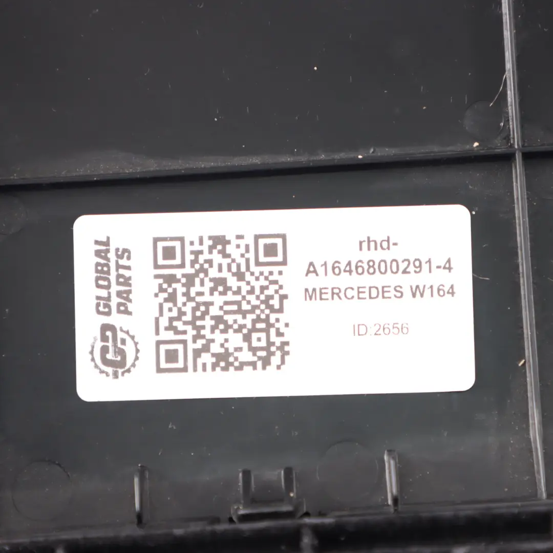 Glove Box Dashboard Storage Tray Glovebox Grey to Mercedes ML W164 with Part number A1646800291 Mercedes ML W164 Glove Box Dashboard Storage Tray Glovebox Grey - SKU rhd-A1646800291 - Part number A1646800291