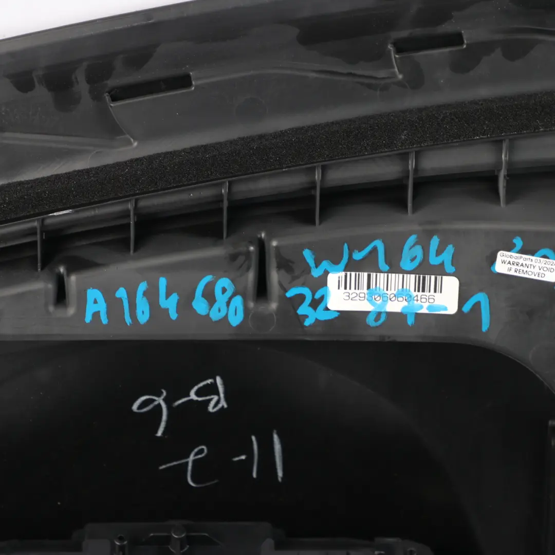 Dashboard Dash Instrument Cover Panel Dark Java to Mercedes ML W164 with Part number A1646803287 Mercedes ML W164 Dashboard Dash Instrument Cover Panel Dark Java - SKU rhd-A1646803287-1 - Part number A1646803287