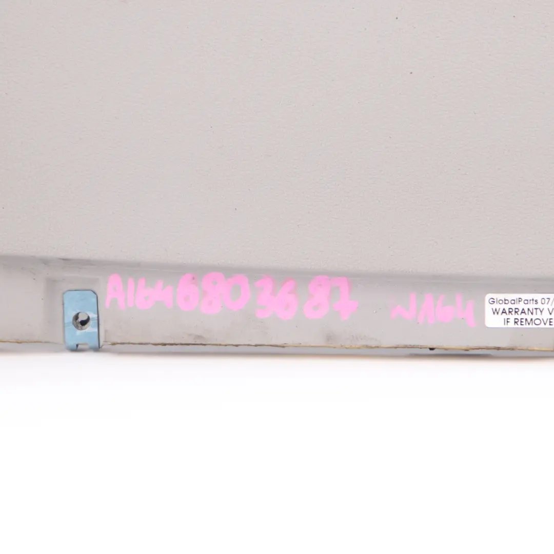 Dashboard Panel Driver's Side Lower Trim Cover Grey to Mercedes ML W164 with Part number A1646803687 Mercedes ML W164 Dashboard Panel Driver's Side Lower Trim Cover Grey - SKU rhd-A1646803687 - Part number A1646803687