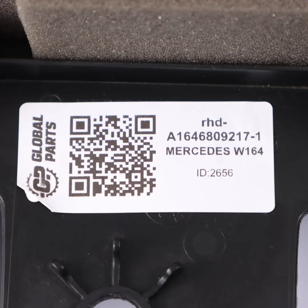 Driver's Side Leg Room Trim Panel Cover to Mercedes ML W164 GL X164 with Part number A1646809217 Mercedes ML W164 GL X164 Driver's Side Leg Room Trim Panel Cover - SKU rhd-A1646809217-1 - Part number A1646809217