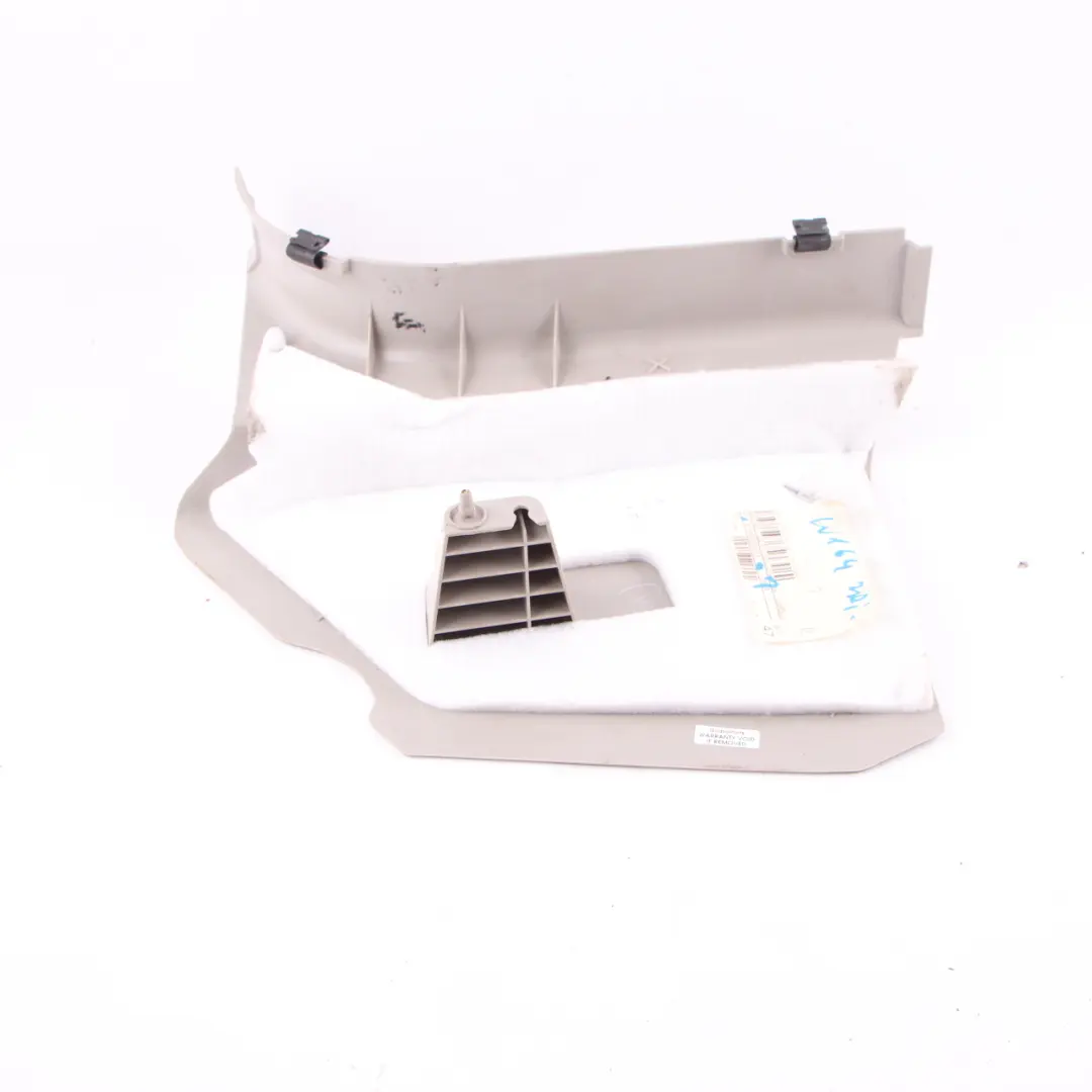 Pillar Cover Trim Front Right O/S Grey Panel to Mercedes ML W164 A - with Part number A1646909025 Mercedes ML W164 A - Pillar Cover Trim Front Right O/S Grey Panel - SKU rhd-A1646909025-1 - Part number A1646909025