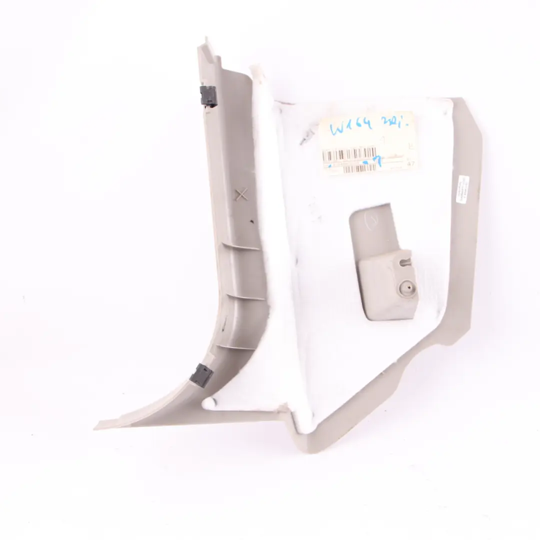 Pillar Cover Trim Front Right O/S Grey Panel to Mercedes ML W164 A - with Part number A1646909025 Mercedes ML W164 A - Pillar Cover Trim Front Right O/S Grey Panel - SKU rhd-A1646909025-1 - Part number A1646909025