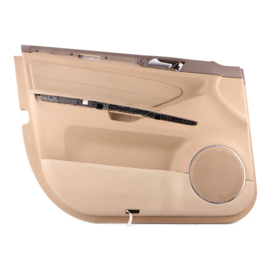 Door Card Front Left N/S AMG Trim Cover Panelling Leather Brown to Mercedes ML W164 with Part number A1647200562 Mercedes ML W164 Door Card Front Left N/S AMG Trim Cover Panelling Leather Brown - SKU rhd-A1647200562 - Part number A1647200562