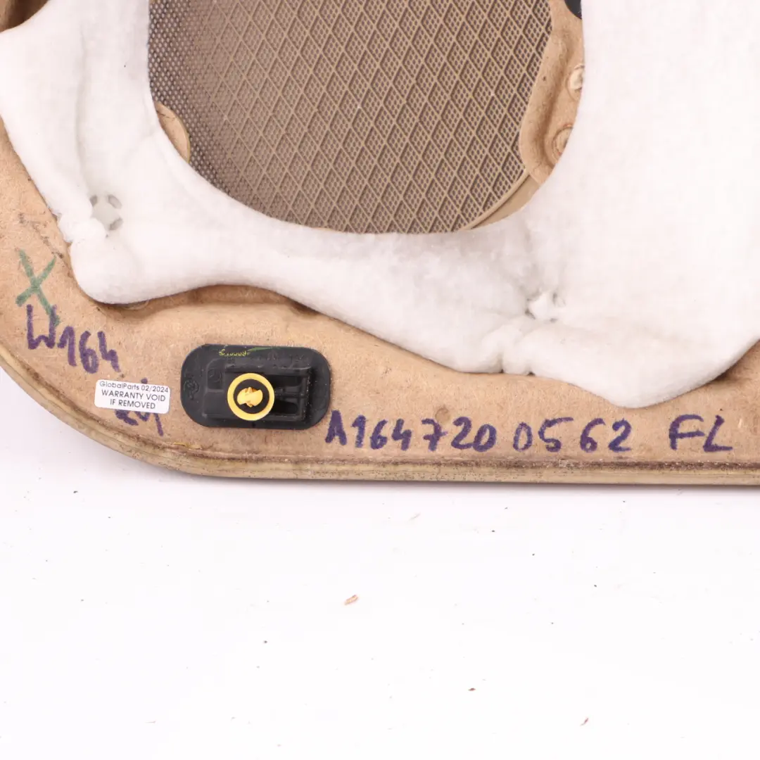 Door Card Front Left N/S AMG Trim Cover Panelling Leather Brown to Mercedes ML W164 with Part number A1647200562 Mercedes ML W164 Door Card Front Left N/S AMG Trim Cover Panelling Leather Brown - SKU rhd-A1647200562 - Part number A1647200562