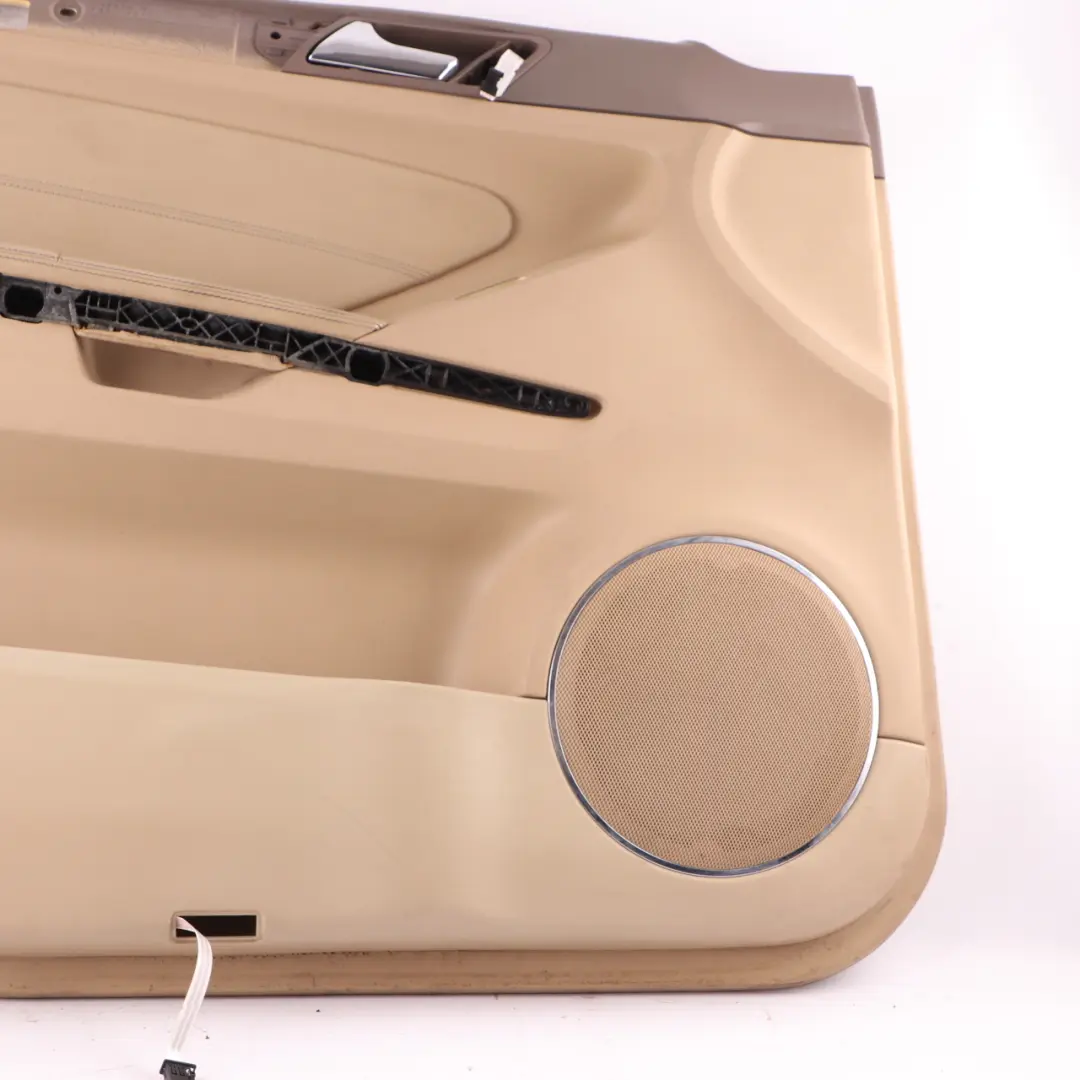 Door Card Front Left N/S AMG Trim Cover Panelling Leather Brown to Mercedes ML W164 with Part number A1647200562 Mercedes ML W164 Door Card Front Left N/S AMG Trim Cover Panelling Leather Brown - SKU rhd-A1647200562 - Part number A1647200562