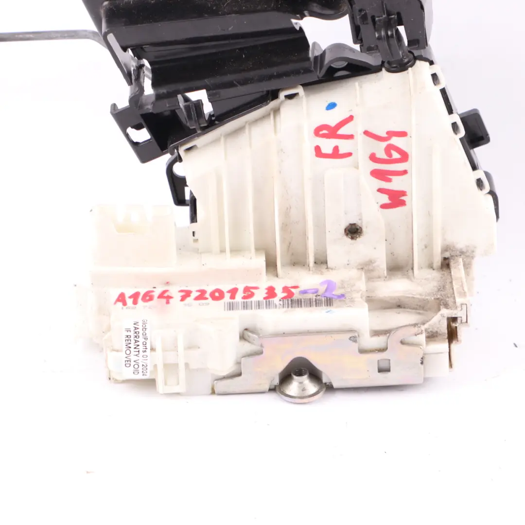 Door Lock Front Right O/S Mechanism Actuator to Mercedes M ML W164 1 with Part number A1647201535 Mercedes M ML W164 1 Door Lock Front Right O/S Mechanism Actuator - SKU rhd-A1647201535-2 - Part number A1647201535