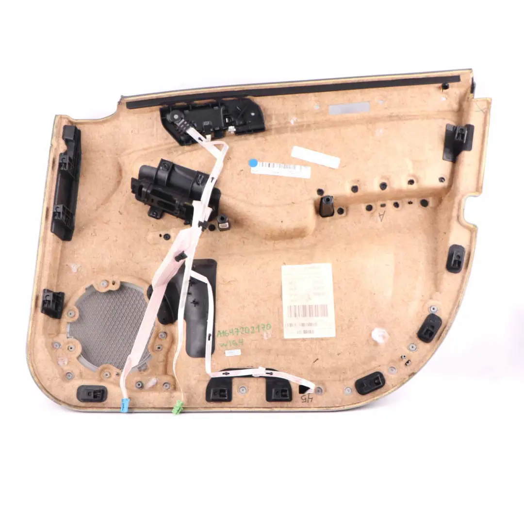 Mercedes ML W164 Door Card Front Left N/S Trim Cover Panelling Alpaca Grey - SKU rhd-A1647202170 - Part number A1647202170