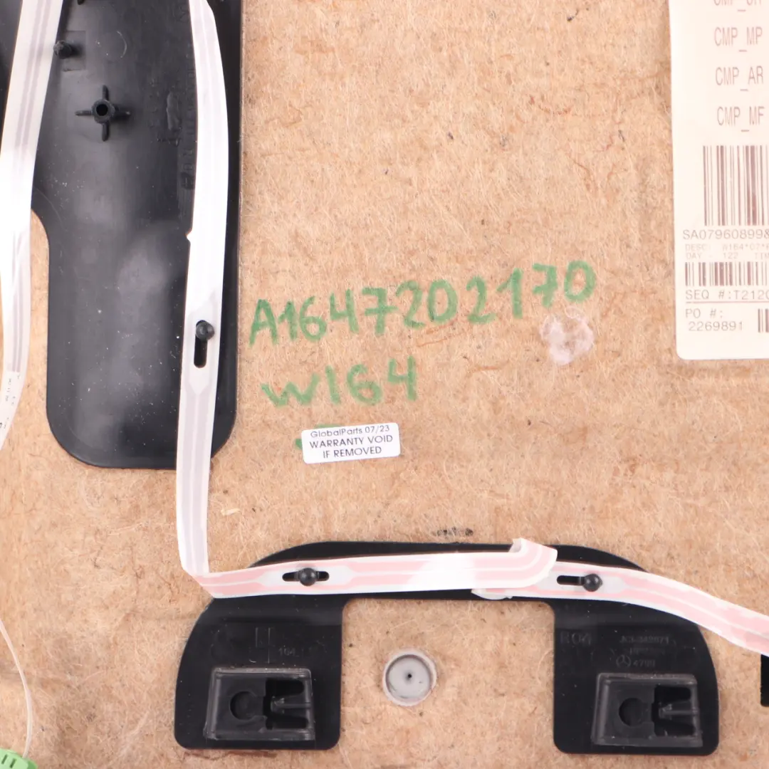 Door Card Front Left N/S Trim Cover Panelling Alpaca Grey to Mercedes ML W164 with Part number A1647202170 Mercedes ML W164 Door Card Front Left N/S Trim Cover Panelling Alpaca Grey - SKU rhd-A1647202170 - Part number A1647202170