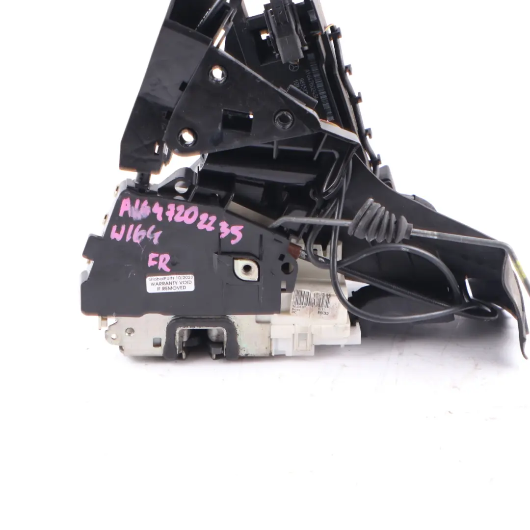 Door Lock Front Right O/S Latch Catch Mechanism A1647602434 to Mercedes ML W164 with Part number A1647202235 Mercedes ML W164 Door Lock Front Right O/S Latch Catch Mechanism A1647602434 - SKU rhd-A1647202235 - Part number A1647202235